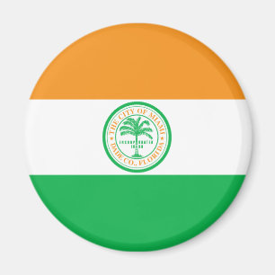 Aimant Drapeau de la ville de Miami (Floride)