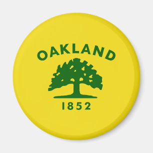 Aimant Drapeau de la ville d'Oakland (Californie)