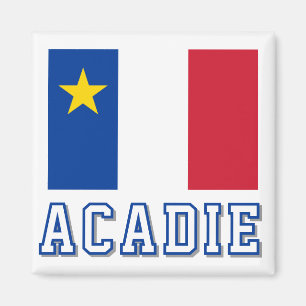 Aimant Drapeau de l'Acadie