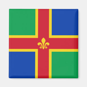 Aimant Drapeau de l'aimant Lincolnshire