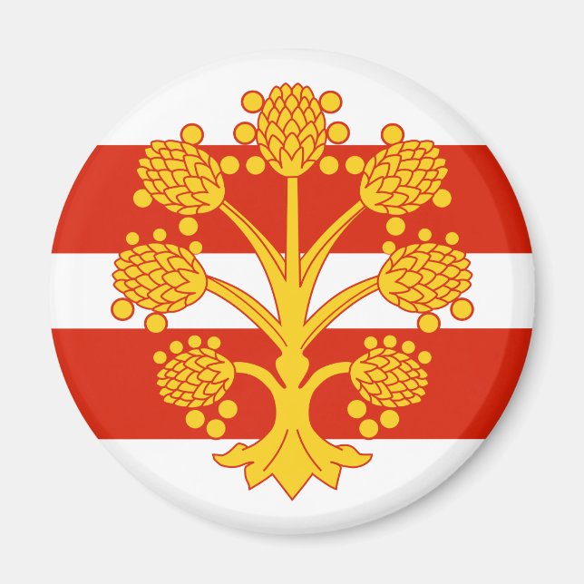 Aimant Drapeau de l'aimant Westmorland (Devant)