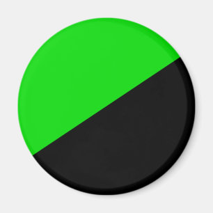 Aimant Drapeau de l'anarchisme vert