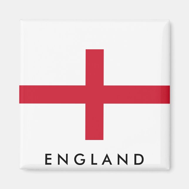 Aimant Drapeau de l'Angleterre (Devant)