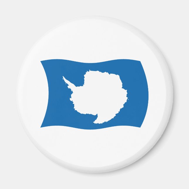 Aimant Drapeau de l'Antarctique (Devant)
