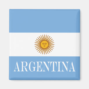 Aimant Drapeau de l'Argentine Bandera De Argentina