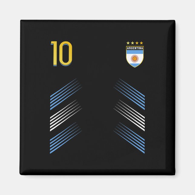 Aimant Drapeau de l'Argentine Fierté argentine Amoureux  (Devant)