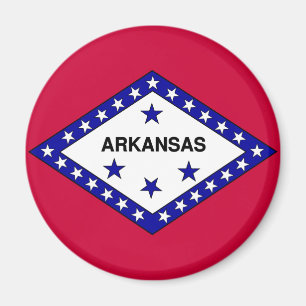 Aimant Drapeau de l'Arkansas
