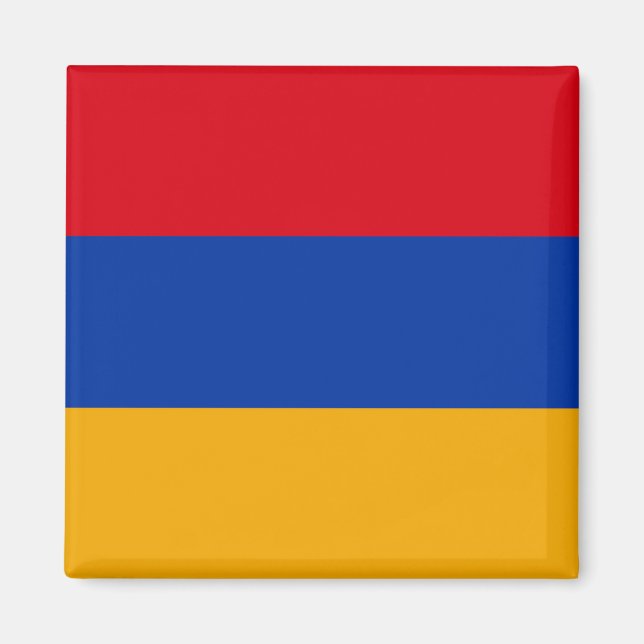 Aimant Drapeau de l'Arménie (Devant)