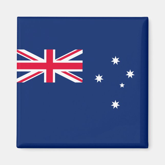 Aimant Drapeau de l'Australie (Devant)