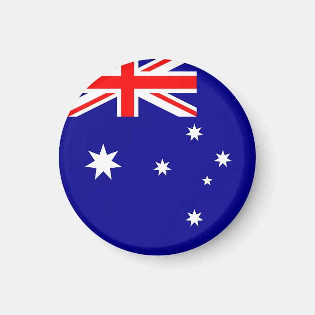 Aimant Drapeau de l'Australie (Devant)