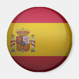 Aimant Drapeau de l'Espagne.