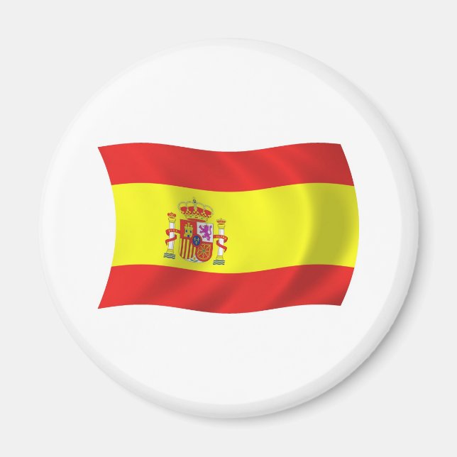 Aimant Drapeau de l'Espagne (Devant)
