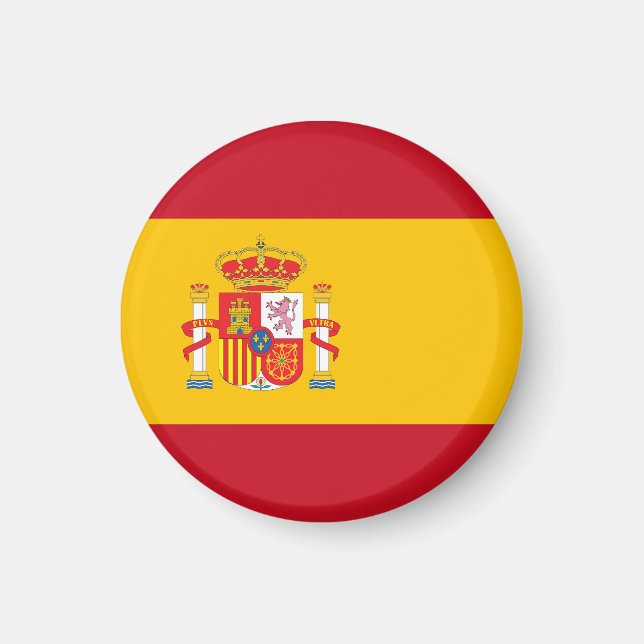 Aimant Drapeau de l'Espagne (Devant)