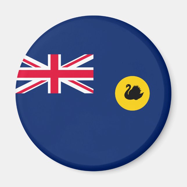 Aimant Drapeau de l'État d'Australie-Occidentale (Devant)