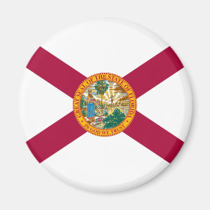 Aimant Drapeau de l'État de Floride
