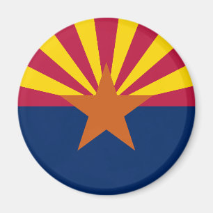 Aimant Drapeau de l'État de l'Arizona