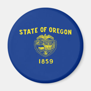 Aimant Drapeau de l'État de l'Oregon