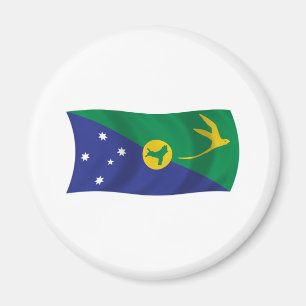 Aimant Drapeau de l'Île Christmas