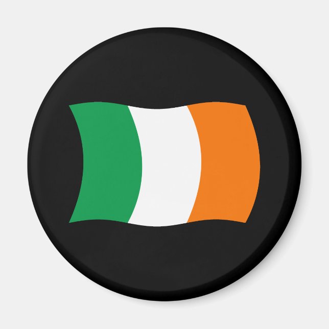 Aimant Drapeau de l'Irlande (Devant)