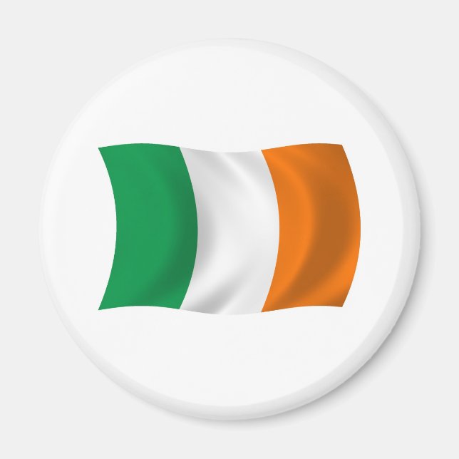 Aimant Drapeau de l'Irlande (Devant)