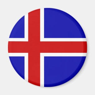 Aimant drapeau de l'Islande