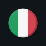 Aimant Drapeau de l'Italie<br><div class="desc">Drapeau de l'Italie</div>