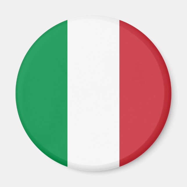 Aimant Drapeau de l'Italie (Devant)