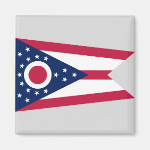 Aimant Drapeau de l'Ohio