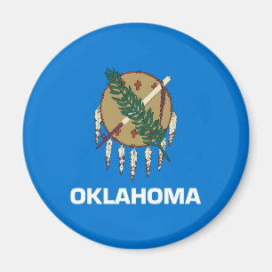 Aimant Drapeau de l'Oklahoma