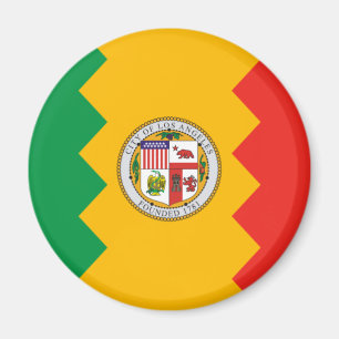 Aimant Drapeau de Los Angeles (Californie, USA)