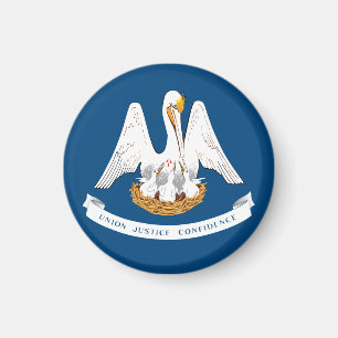 Aimant Drapeau de Louisiane