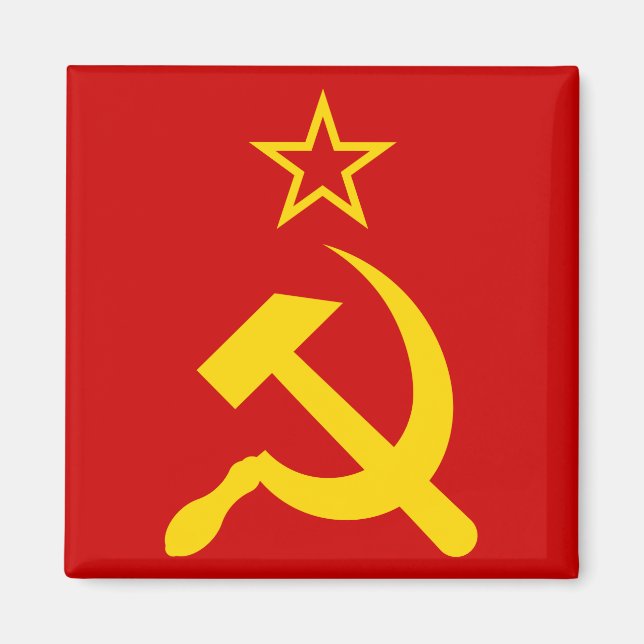 Aimant Drapeau de l'URSS - Drapeau de l'Union soviétique (Devant)