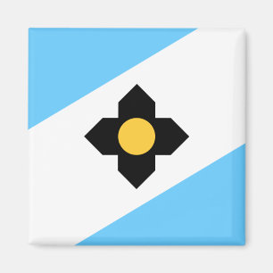 Aimant Drapeau de Madison, Wisconsin