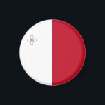 Aimant Drapeau de Malte<br><div class="desc">Un cadeau idéal pour tous ceux qui sont patriotes de leur pays !</div>