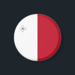 Aimant Drapeau de Malte<br><div class="desc">Un cadeau idéal pour tous ceux qui sont patriotes de leur pays !</div>