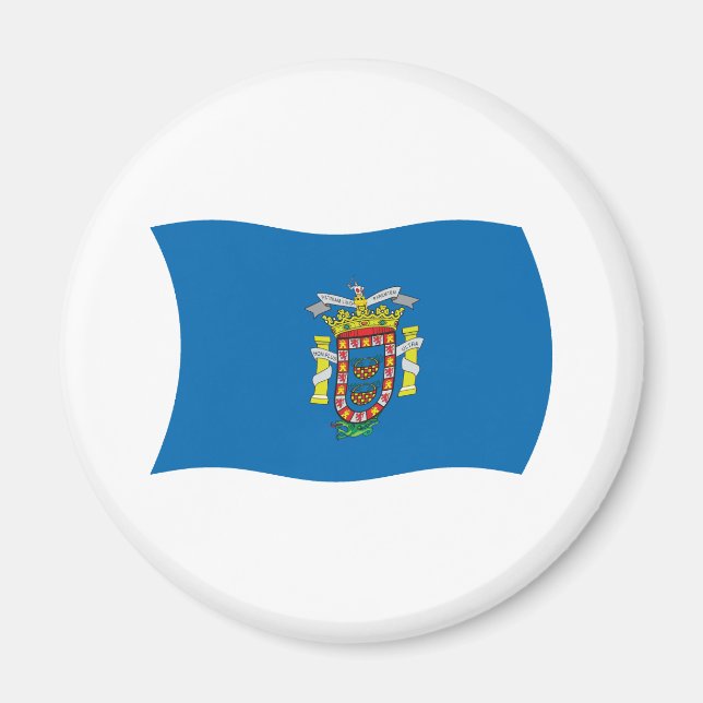 Aimant Drapeau de Melilla (Devant)