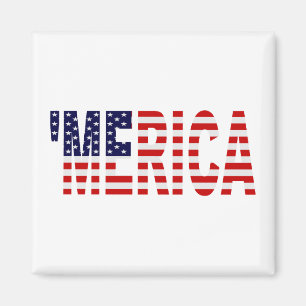 Aimant 'Drapeau de MERICA USA