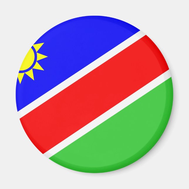 Aimant Drapeau de Namibie (Devant)