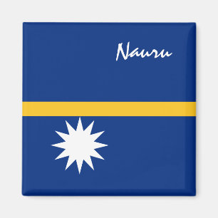 Aimant Drapeau de Nauru & Océanie Îles Fêtes/sports
