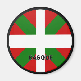 Aimant Drapeau de qualité Roundel basque