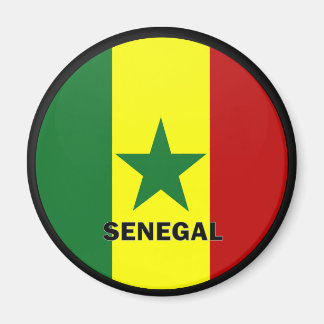 Aimant Drapeau de qualité Roundel Sénégal