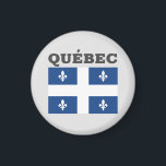 Aimant Drapeau de Québec, Canada<br><div class="desc">Drapeau de la province de Québec, Canada.</div>