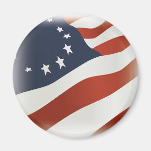 Aimant Drapeau de révolution des USA