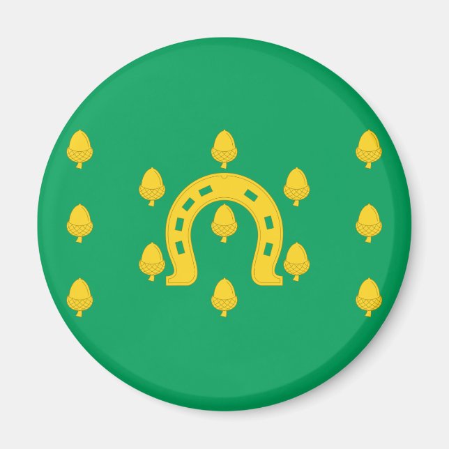 Aimant Drapeau de Rutland (comté du Royaume-Uni) (Devant)