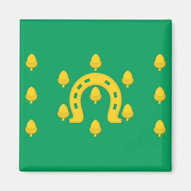 Aimant Drapeau de Rutland (comté du Royaume-Uni) (Devant)