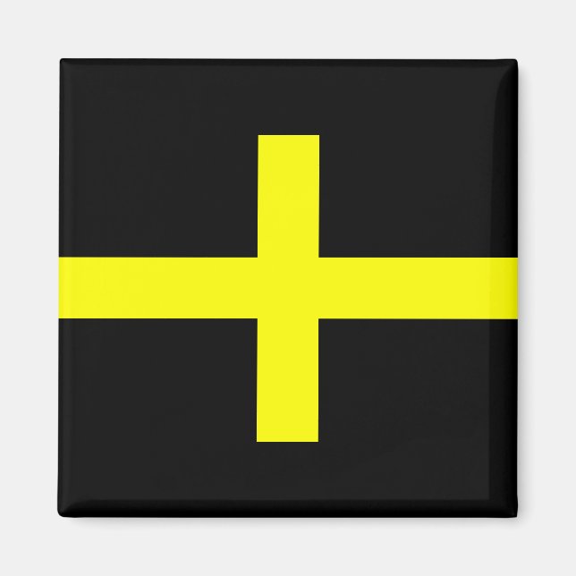 Aimant drapeau de saint david (Devant)