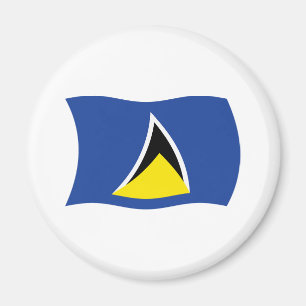 Aimant Drapeau de Sainte-Lucie