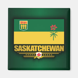 Aimant Drapeau de Saskatchewan