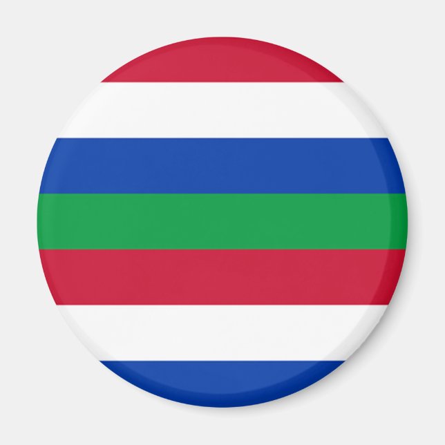 Aimant Drapeau de Schiermonnikoog (Devant)