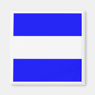 Aimant Drapeau de signalisation maritime international JU